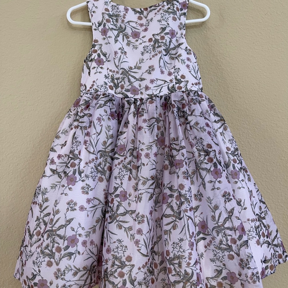 Pippa & Julie, Purple, Floral, 3T Dresss